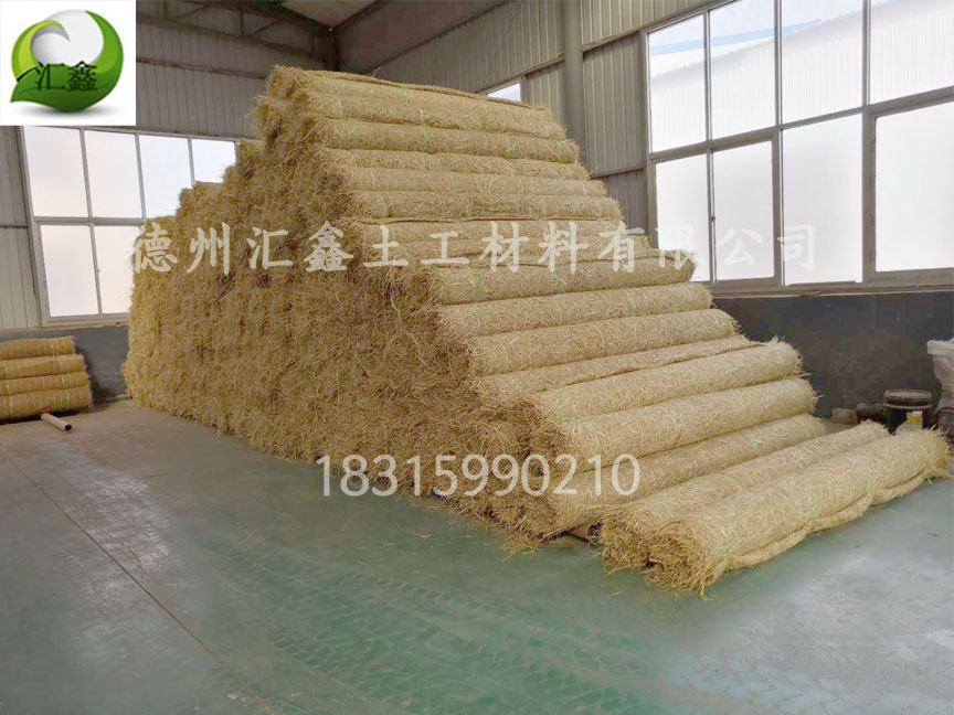 宁夏王经理订购20000平方米植物纤维毯准备装车(图1)